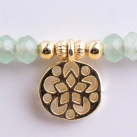 Medallion Stone Pull Bracelet | Shop Bali Queen