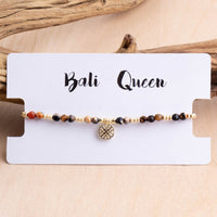 Medallion Stone Pull Bracelet | Shop Bali Queen