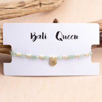 Medallion Stone Pull Bracelet | Shop Bali Queen