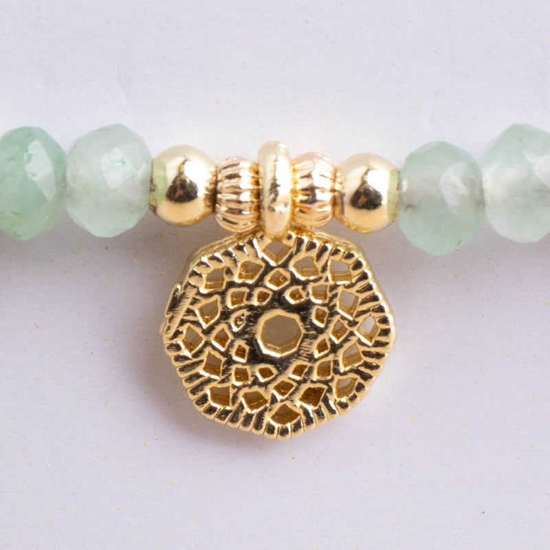 Medallion Stone Pull Bracelet | Shop Bali Queen