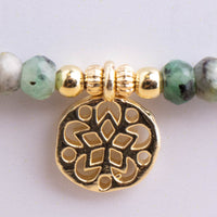 Medallion Stone Pull Bracelet | Shop Bali Queen
