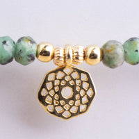 Medallion Stone Pull Bracelet | Shop Bali Queen
