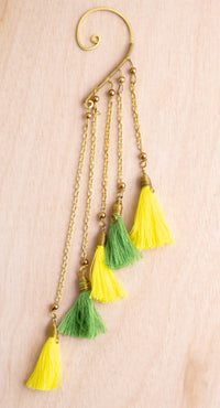Tiered Tassel Ear Cuff | Shop Bali Queen