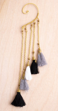 Tiered Tassel Ear Cuff | Shop Bali Queen