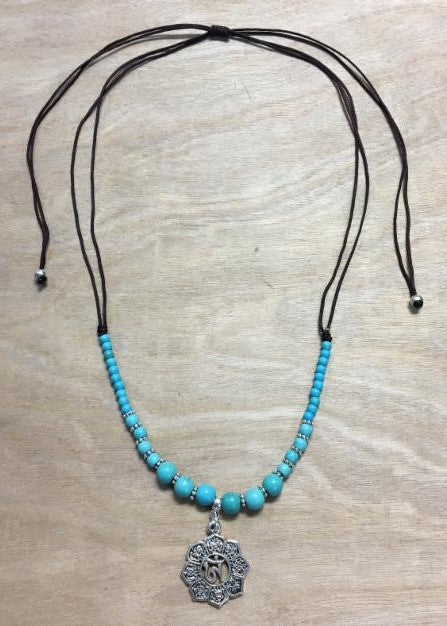 Mandala Turquoise Choker