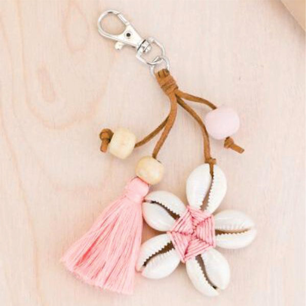 Peony Keychain