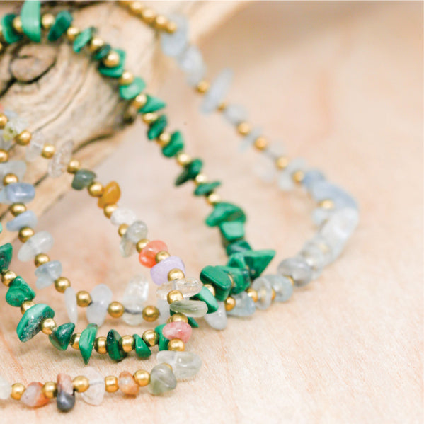 Simply Stones Anklet | Shop Bali Queen