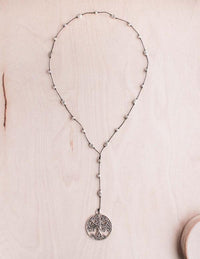 Scroll Tree Of Life Alloy Necklace