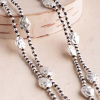 Silver Nugget Layering Alloy Necklace | Shop Bali Queen