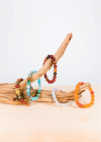 Crystal Stone Stretch Bracelet 8mm | Shop Bali Queen