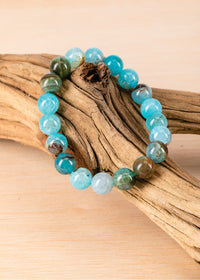 Crystal Stone Stretch Bracelet 8mm | Shop Bali Queen