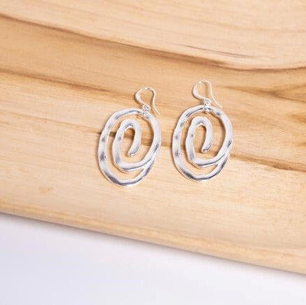 Circle of Life Alloy Earrings