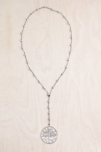 Circle Tree of Life Alloy Necklace