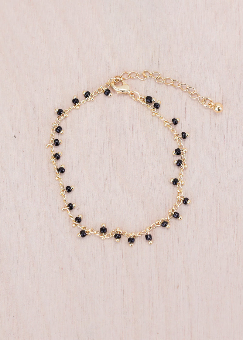 La Perla Dainty Onyx Bracelet
