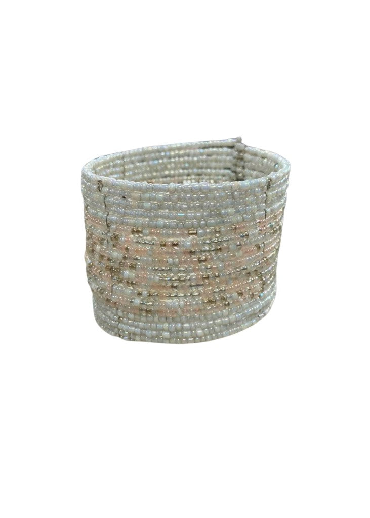 Blurred Lines Beaded Cuff