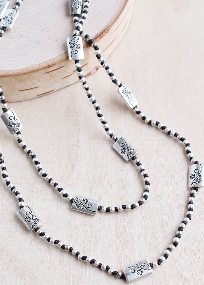 Etched Rectangle Layering Alloy | Shop Bali Queen