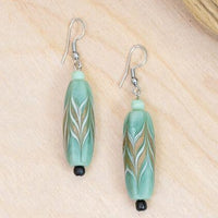 Glass Oblong Earrings | Shop Bali Queen