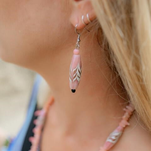 Glass Oblong Earrings | Shop Bali Queen