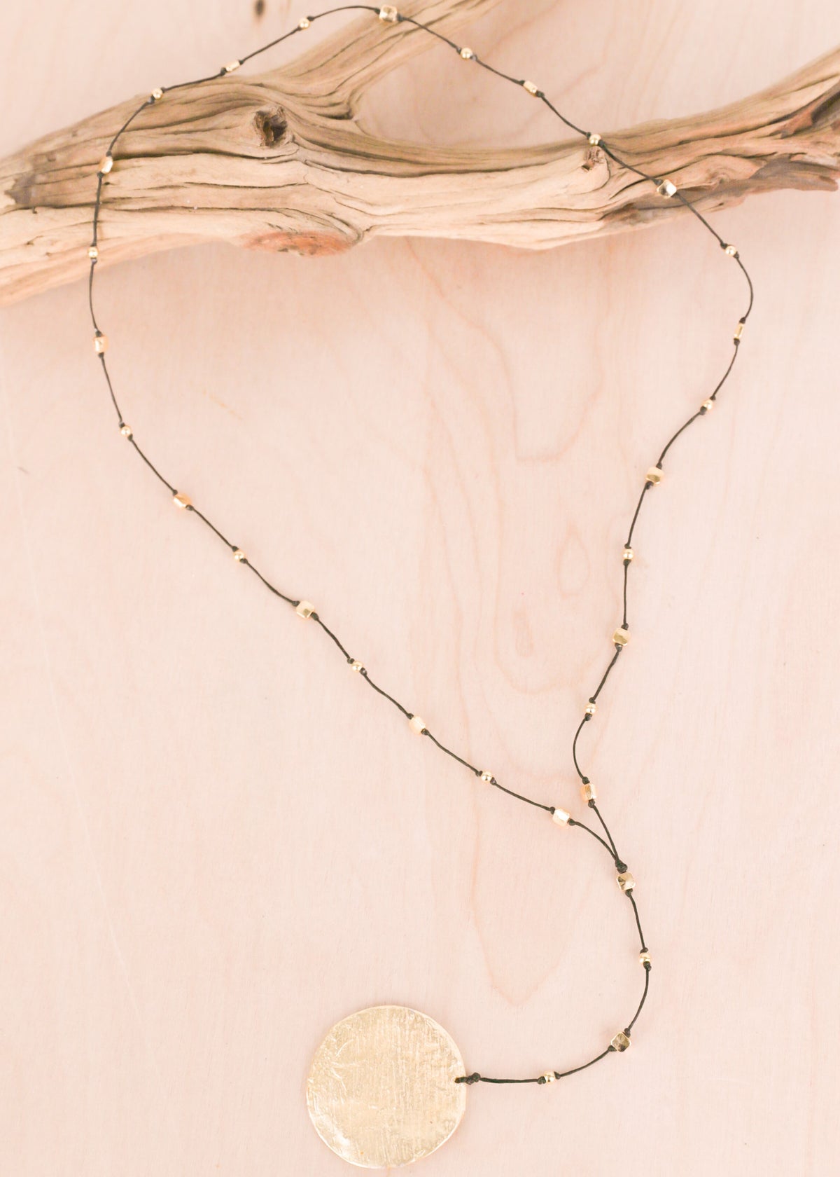 Golden Sun Gold Alloy Necklace