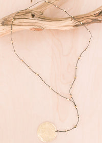 Golden Sun Gold Alloy Necklace
