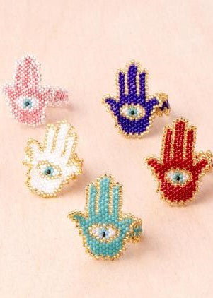 Hamsa Hamsa Ring 8-Pack | Shop Bali Queen
