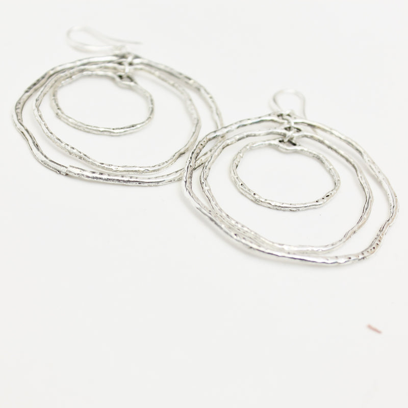 Lady of the Rings Alloy Earrings