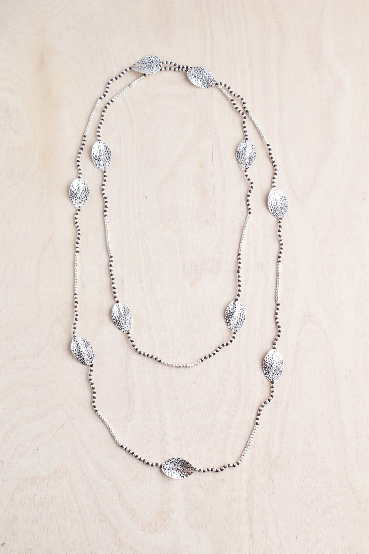 Leaf Layering Alloy Necklace