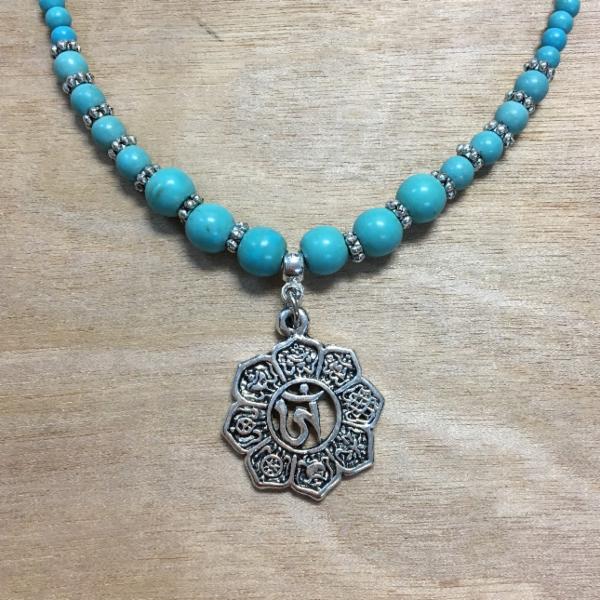 Mandala Turquoise Choker