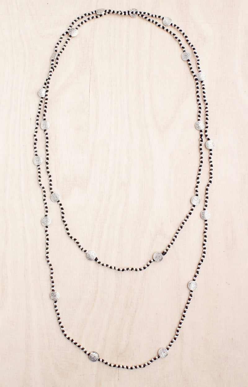 Medallion Layering Alloy Necklace