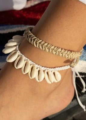 Moana Cowrie Anklet