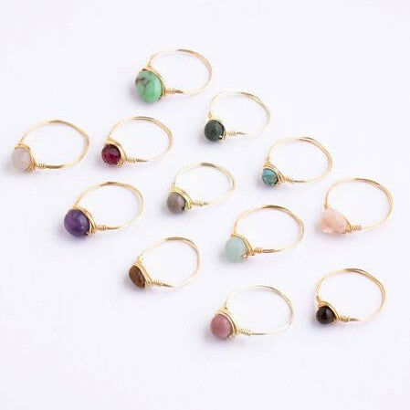 Moonstone Ring 12-Pack