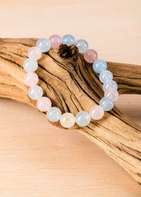 Crystal Stone Stretch Bracelet 8mm | Shop Bali Queen