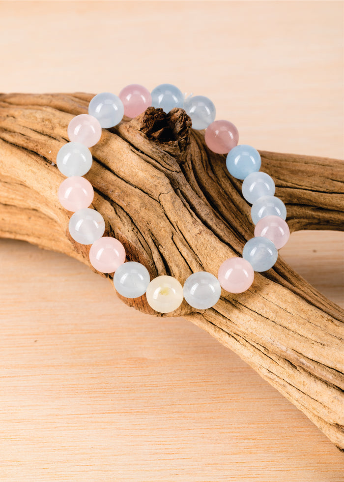 Crystal Stone Stretch Bracelet 8mm | Shop Bali Queen