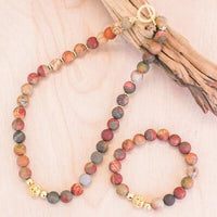 Stackable Stone Toggle Necklace | Shop Bali Queen