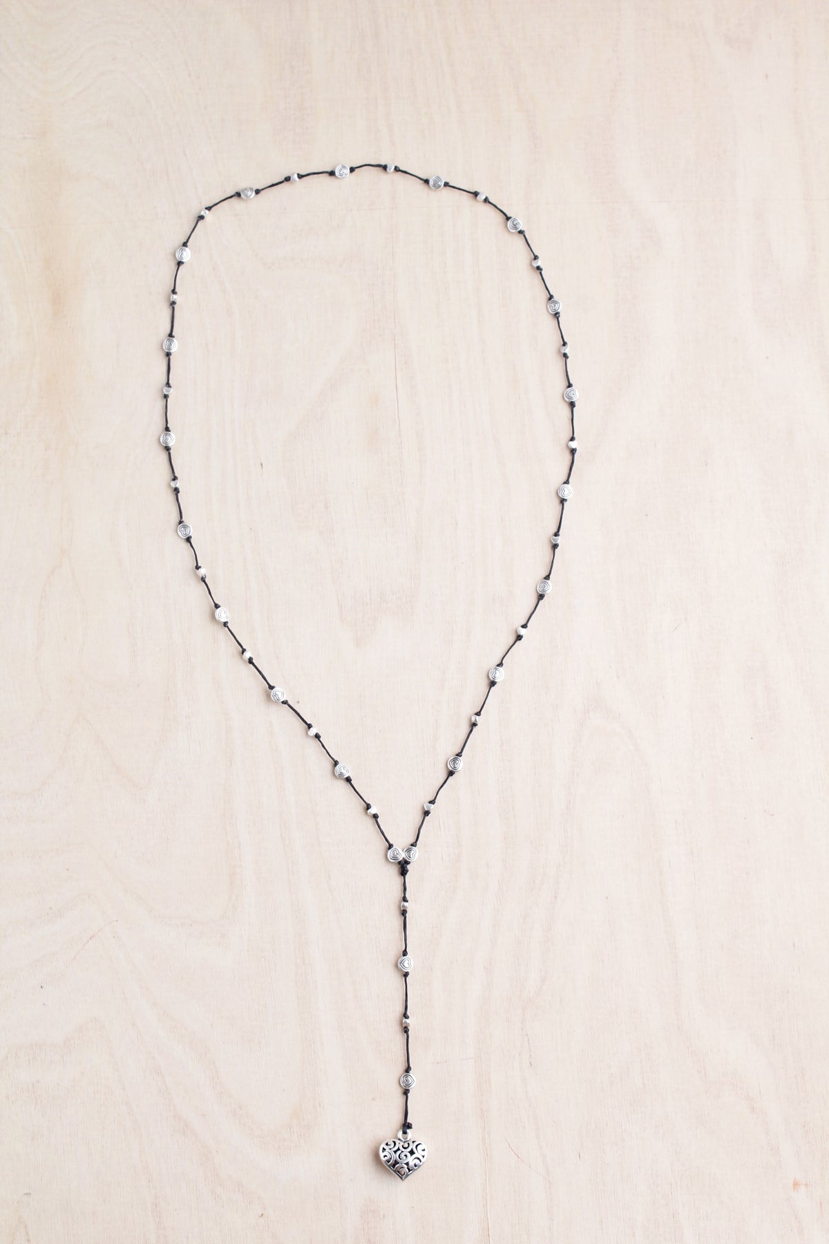 Small Puffy Heart Alloy Necklace | Shop Bali Queen