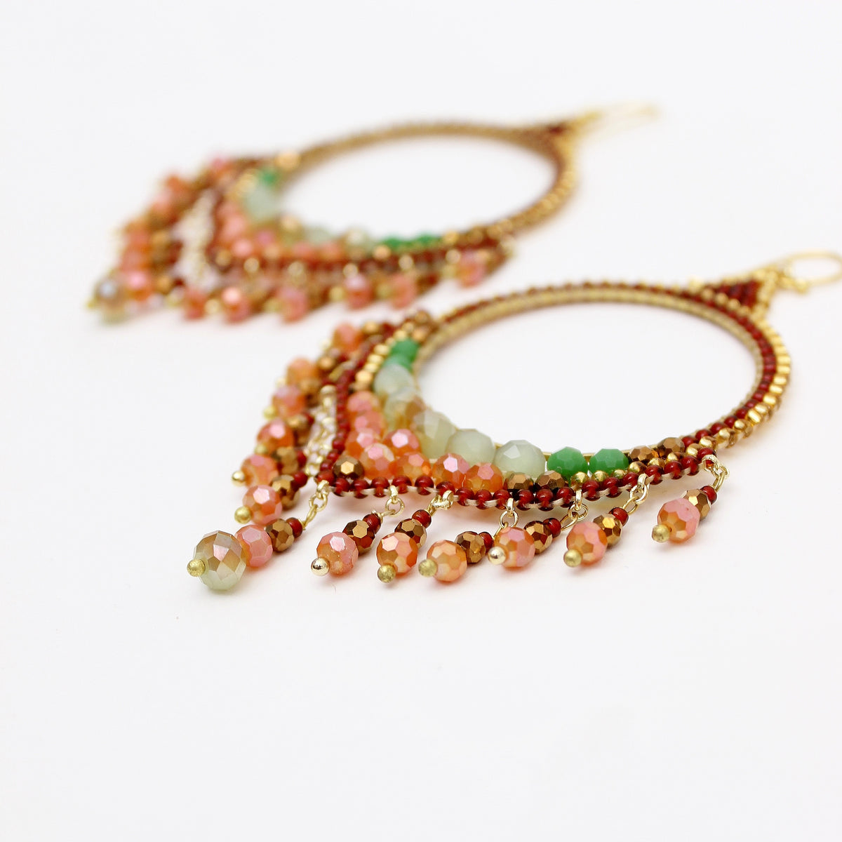 Bollywood Thai Chandelier Earrings
