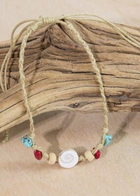 Shark Eye Stone Anklet | Shop Bali Queen