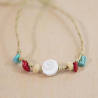Shark Eye Stone Anklet | Shop Bali Queen