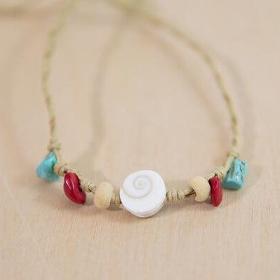 Shark Eye Stone Anklet | Shop Bali Queen