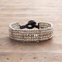 Single Row Heart Premium Alloy Bracelet | Shop Bali Queen