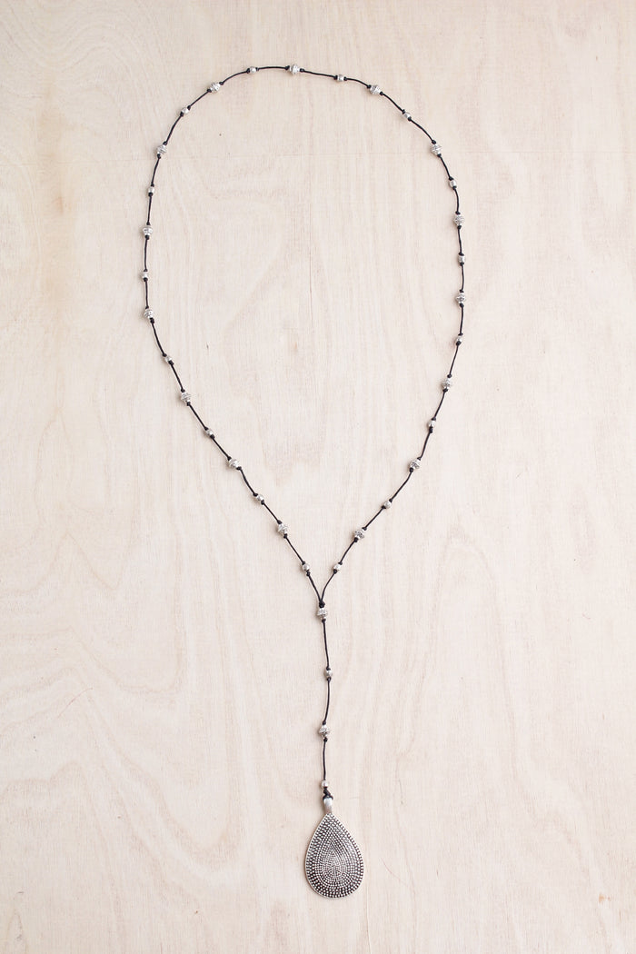 Solid Teardrop Alloy Necklace | Shop Bali Queen