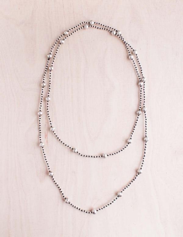Swirl Ball Layering Alloy Necklace