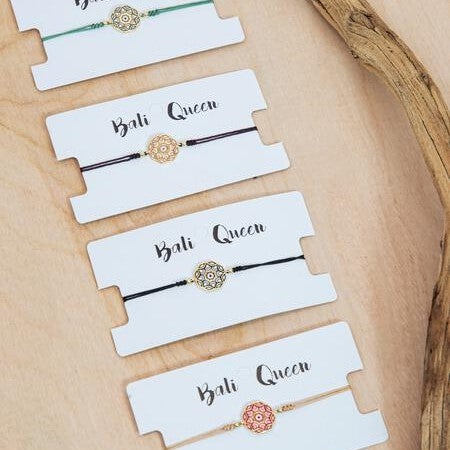 Mosaic Tile Friendship Bracelet 6 Pack | Shop Bali Queen