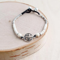 Tree Of Life Stone Alloy Bracelet