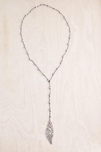Webbed Leaf Alloy Necklace | Shop Bali Queen