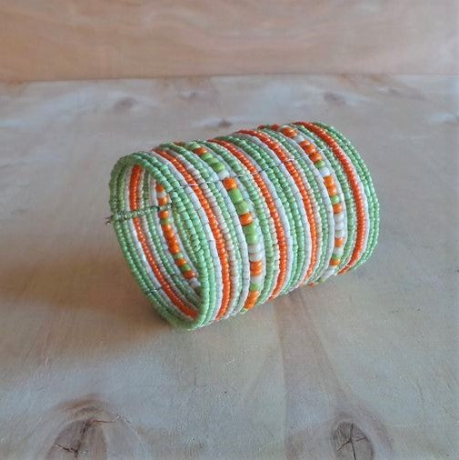 Wide Beaded Cuff | Shop Bali Queen